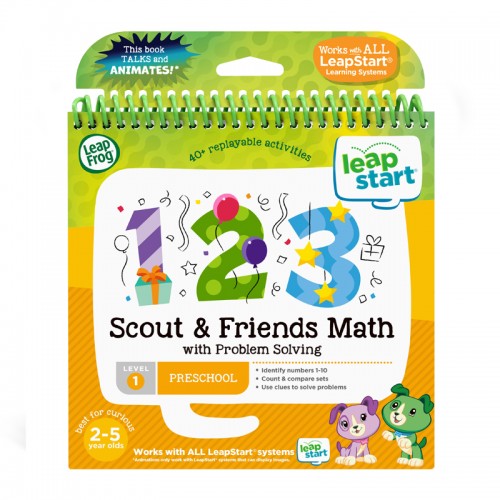 LeapFrog LeapStart 3D Scout & Friends Math with Problem Solving